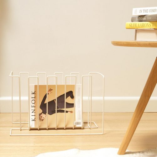 wire magazine rack